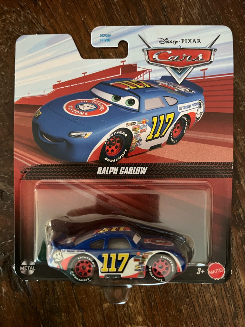 Disney Cars Toys Pixar Cars Die-Cast Ralph Carlow, 1:55 Scale NEW